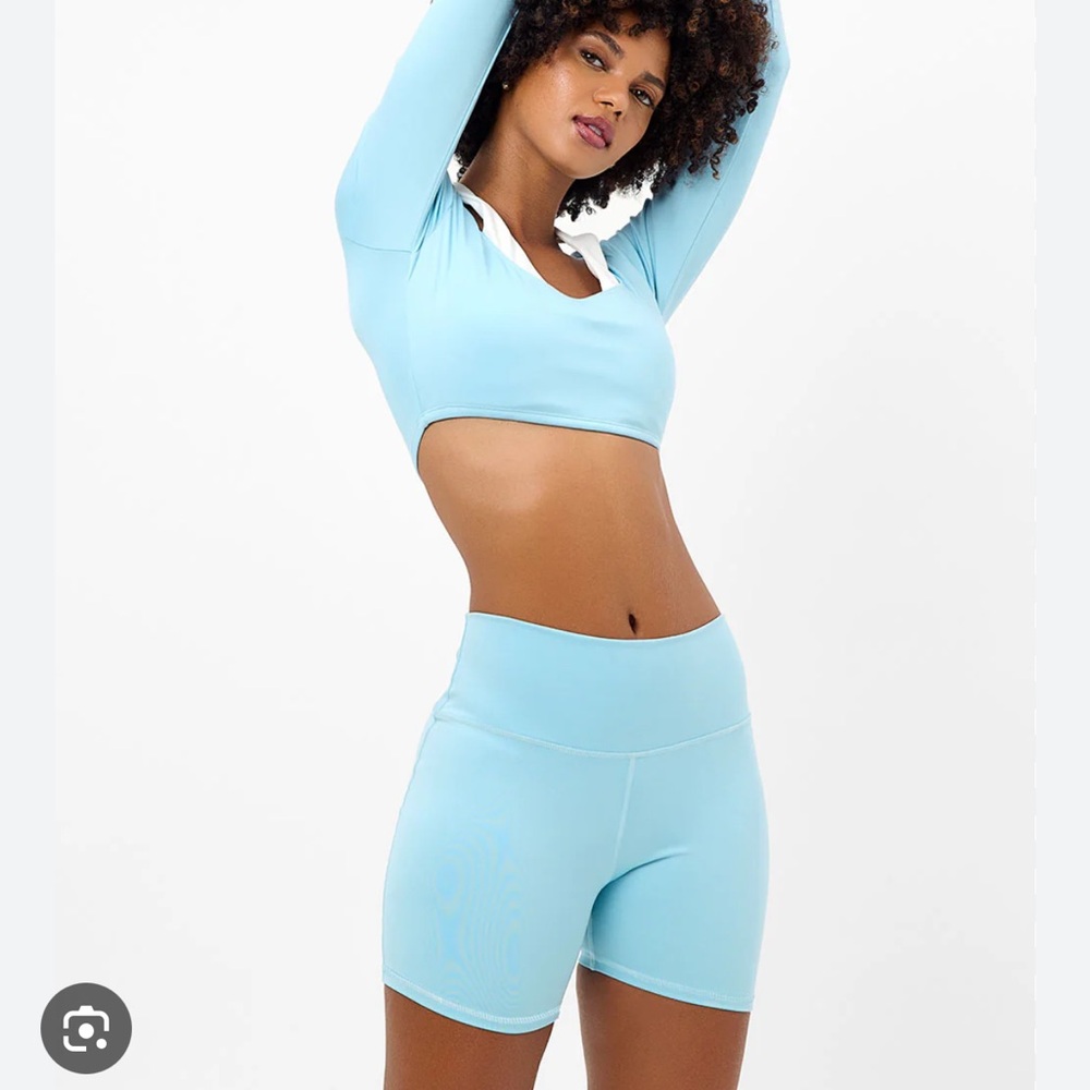 Frankie’s Bikini Speedy Baby Blue Set
